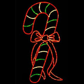 72" Giant Candy Cane with Red Bow 