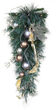 2' x 8" Scotch Mixed Pine Battery Operated LED Teardrop Holiday Greenery, 50 Warm White Lights