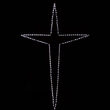 120" Giant Folding Bethlehem Star, Cool White Lights 