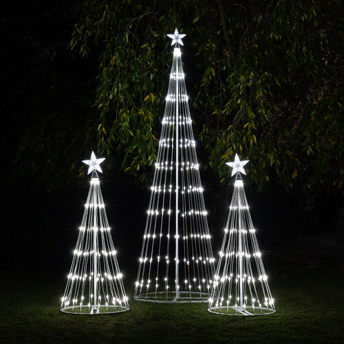 6' LED Tree - Commercial Outdoor Christmas Pole Decoration – Evangeline  Specialties