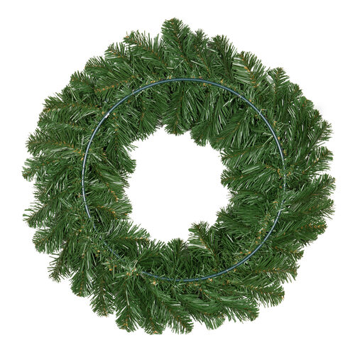 24" Oregon Fir Commercial Unlit Wreath