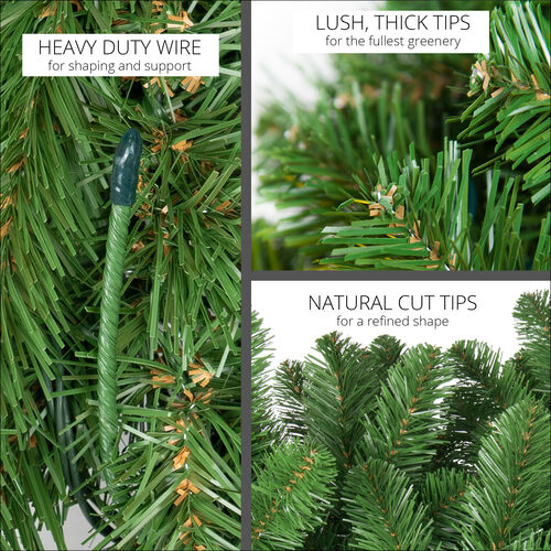 9' x 18" Olympia Pine Commercial Unlit Holiday Garland