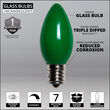 C9 Green Opaque Bulbs