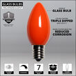 C9 Orange Opaque Bulbs