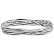 White Outdoor Zip Cord Wire, 18 Gauge