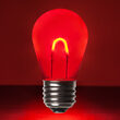 S14 Shatterproof Red FlexFilament TM LED Bulbs