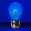 S14 Shatterproof Blue FlexFilament TM LED Bulbs