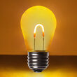 S14 Shatterproof Gold FlexFilament TM LED Bulbs