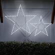 48" Cool White LED Folding Star