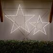 48" LED Warm White Folding Star