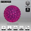 6" Purple Starlight Sphere, 50 Lights