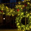 9' x 14" Oregon Fir Prelit Commercial LED Holiday Garland, 100 Warm White Lights