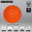 10" Amber Incandescent Starlight Sphere, 150 Lights