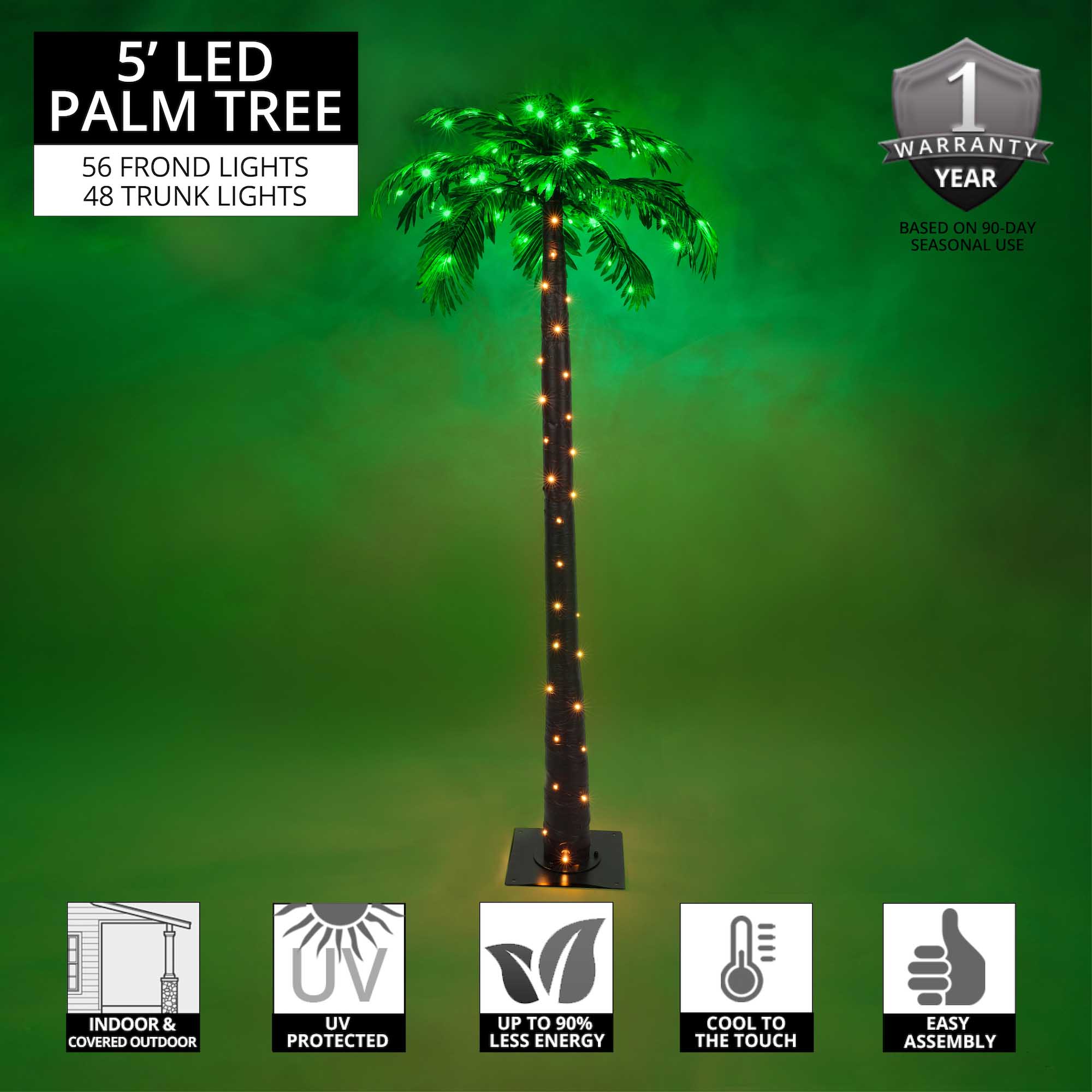SALSATION レギンス サルセーション Palm Tree Large Rattan Palm Tree (Pair)