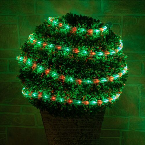 Multi: Red, Blue, Green, Yellow LED Rope Light, 150 ft - Wintergreen  Corporation