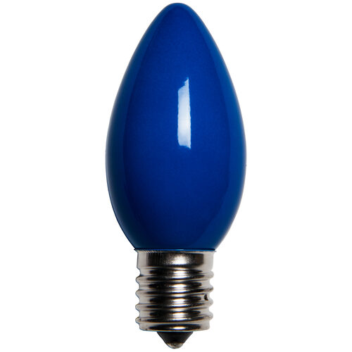 C9 Blue Opaque Bulbs