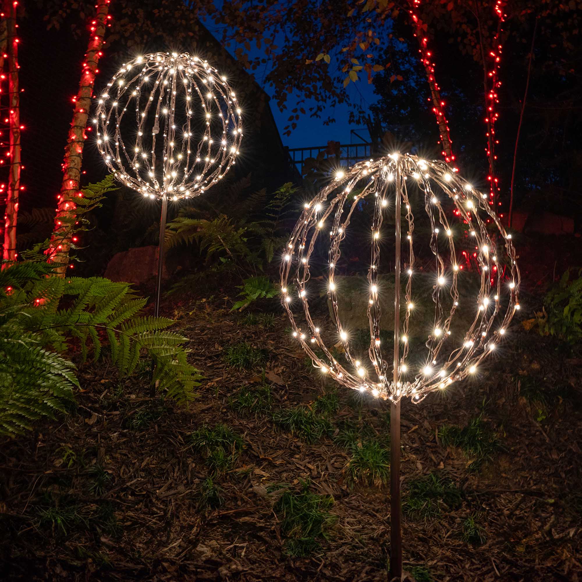 Lighted sphere online balls