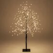 3' Black Fairy Light Tree, Warm White LED