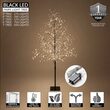 3' Black Fairy Light Tree, Warm White LED