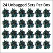 70 5mm Multi Color LED Christmas Lights, Green Wire, 4" Spacing, Contractor Pack
