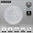 6" Cool White T5 LED Starlight Sphere, 50 Lights