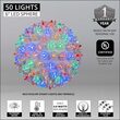 6" Multicolor T5 LED Starlight Sphere, 50 Lights