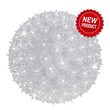 6" Cool White T5 LED Twinkle Starlight Sphere, 50 Lights