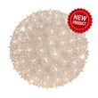 6" Warm White T5 LED Twinkle Starlight Sphere, 50 Lights