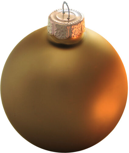 Antique Gold Ball Ornament