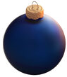 Cobalt Blue Ball Ornament