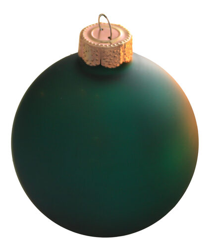 Emerald Ball Ornament