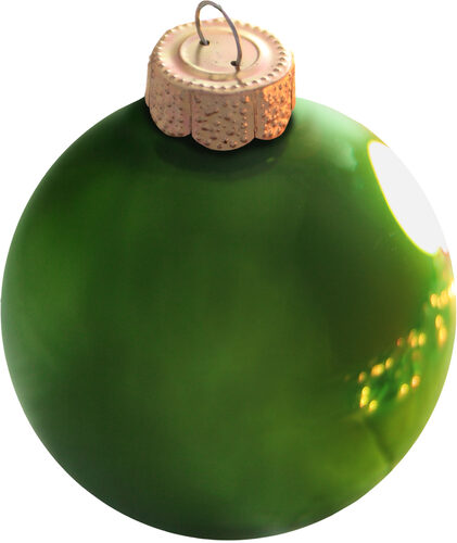 Moss Green Ball Ornament