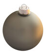 Silver Smoke Ball Ornament