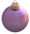 Soft Lavender Ball Ornament