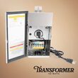 4-Output 150W Stainless Steel Low Voltage Landscape Lighting Transformer
