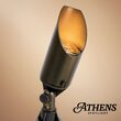 Athens Low Voltage Landscape Lighting Outdoor Spotlight, Antique Bronze