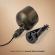 Scout Low Voltage Landscape Lighting Outdoor Spotlight, Antique Bronze