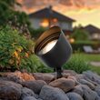 Scout Low Voltage Landscape Lighting Outdoor Spotlight, Black
