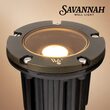 4.75" Savannah Landscape Well Light, Antique Bronze