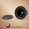 4.75" Savannah Landscape Well Light with Gravel Guard, Black