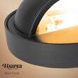 Harper Low Voltage Landscape Lighting Deck Light, Black