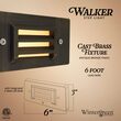 2W 240-Lumen Walker External Step Light, Antique Bronze