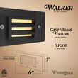 2W 240-Lumen Walker External Step Light, Black