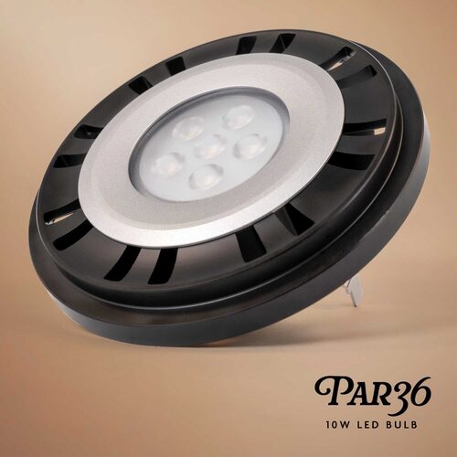 PAR36 Warm White LED Landscape Lighting Bulb, 10 Watts