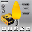 C9 Opaque Gold OptiCore LED Bulbs