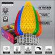 C9 Multicolor OptiCore LED Bulbs, Box of 25