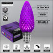 C9 Purple OptiCore LED Bulbs