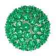 6" Green T5 LED Starlight Sphere, 50 Lights