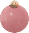 Pale Pink Ball Ornament