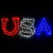 12" Patriotic Red White and Blue USA Sign 